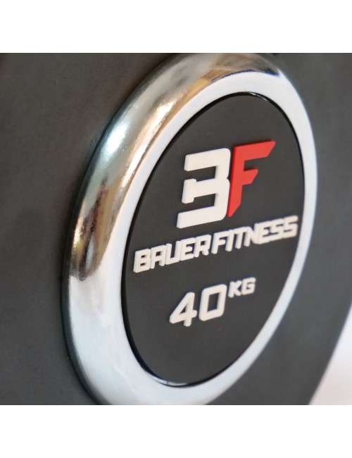 Hantla stała ogumowana 40 kg AC-12416