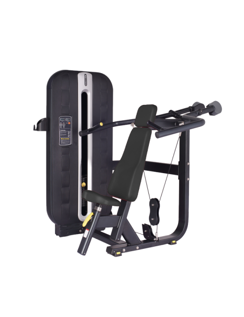 Maszyna do wyciskania na barki ze stosem Bauer Fitness PLM-612