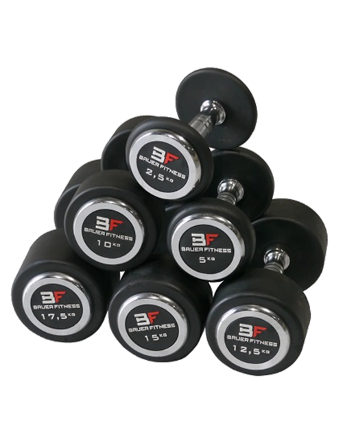 Hantla stała ogumowana 40 kg AC-12416