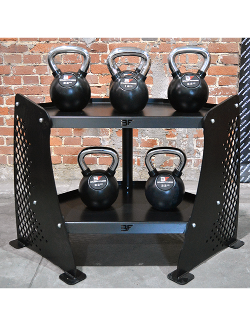 Narożny Stojak modułowy na Kettlebells Bauer Fitness AC-1745