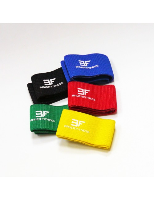 Zestaw Gum Hip Band  5 szt. materiałowe taśmy oporowe do ćwiczeń