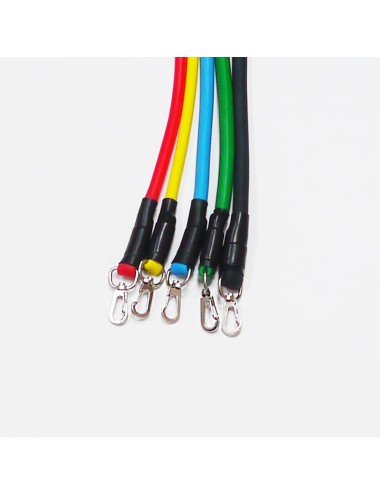 Zestaw gum oporowych 5 sztuk do ćwiczeń i rechabilitacji - ekspandery