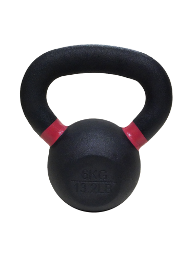 Kettlebell żeliwny 6kg | Trening funkcjonalny