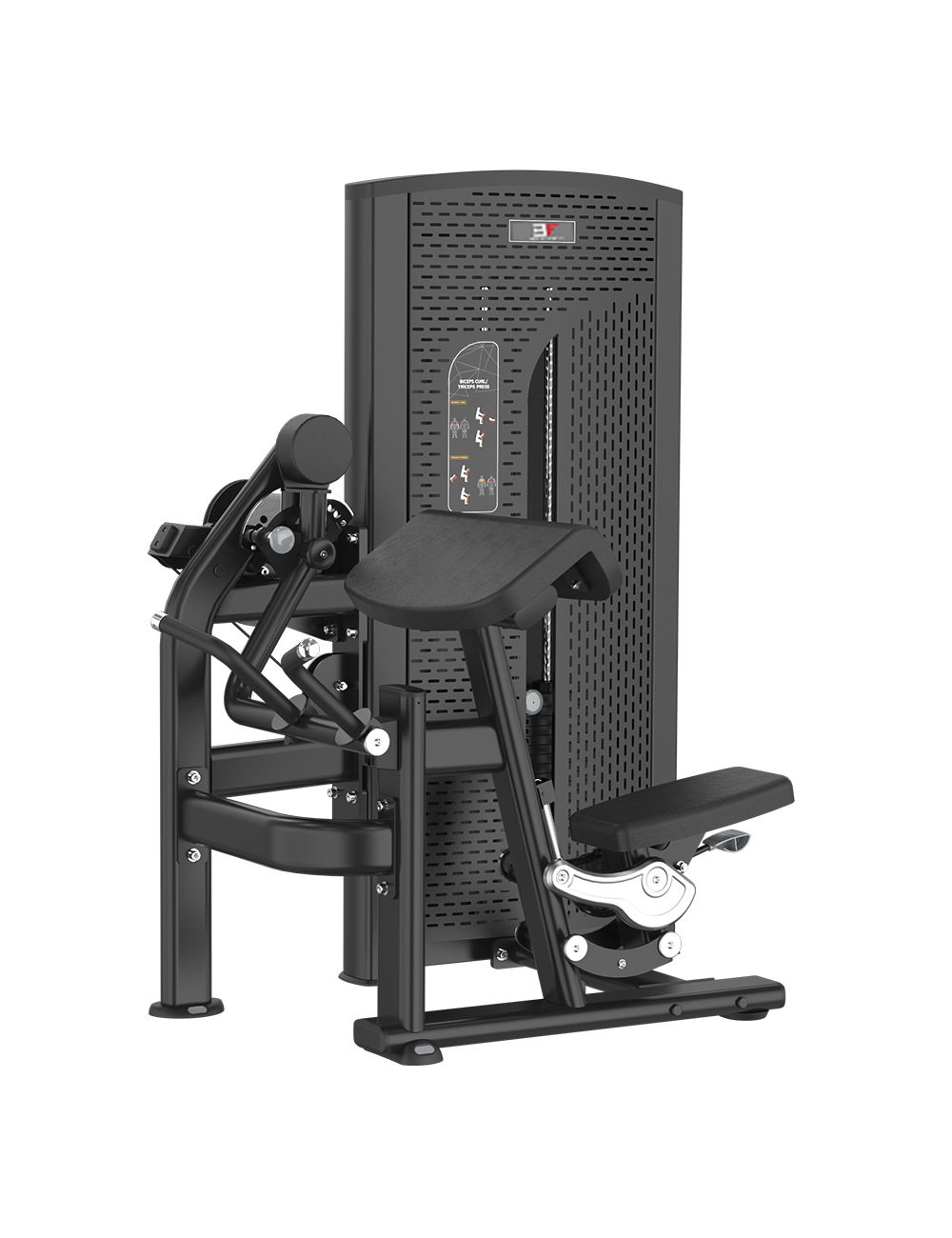 BL-100607 – maszyna na biceps i triceps ze stosem 100 kg | Bauer