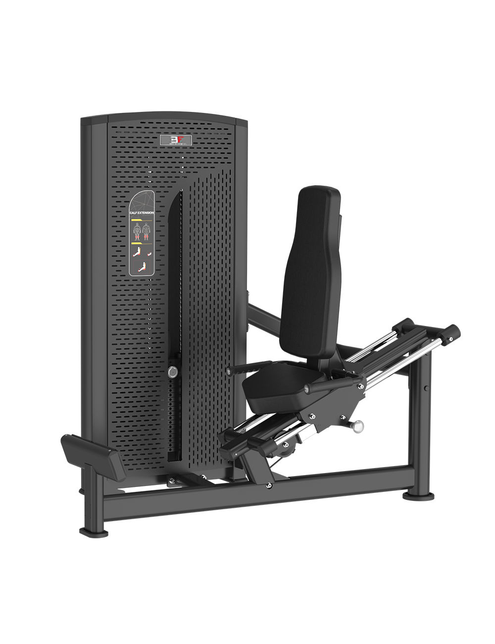 BL-017 – maszyna na łydki ze stosem 100 kg | Bauer Fitness