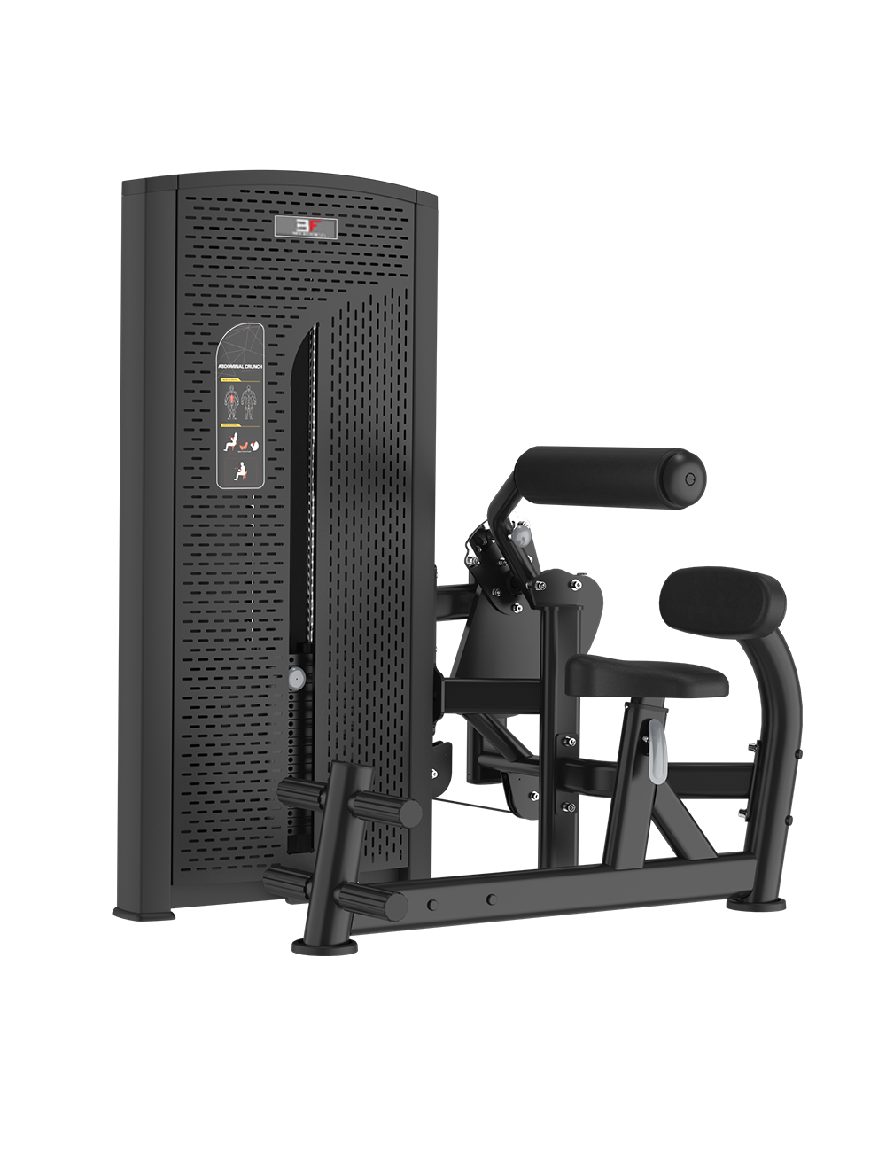 BL-010 – maszyna na brzuch ze stosem 100 kg | Bauer Fitness