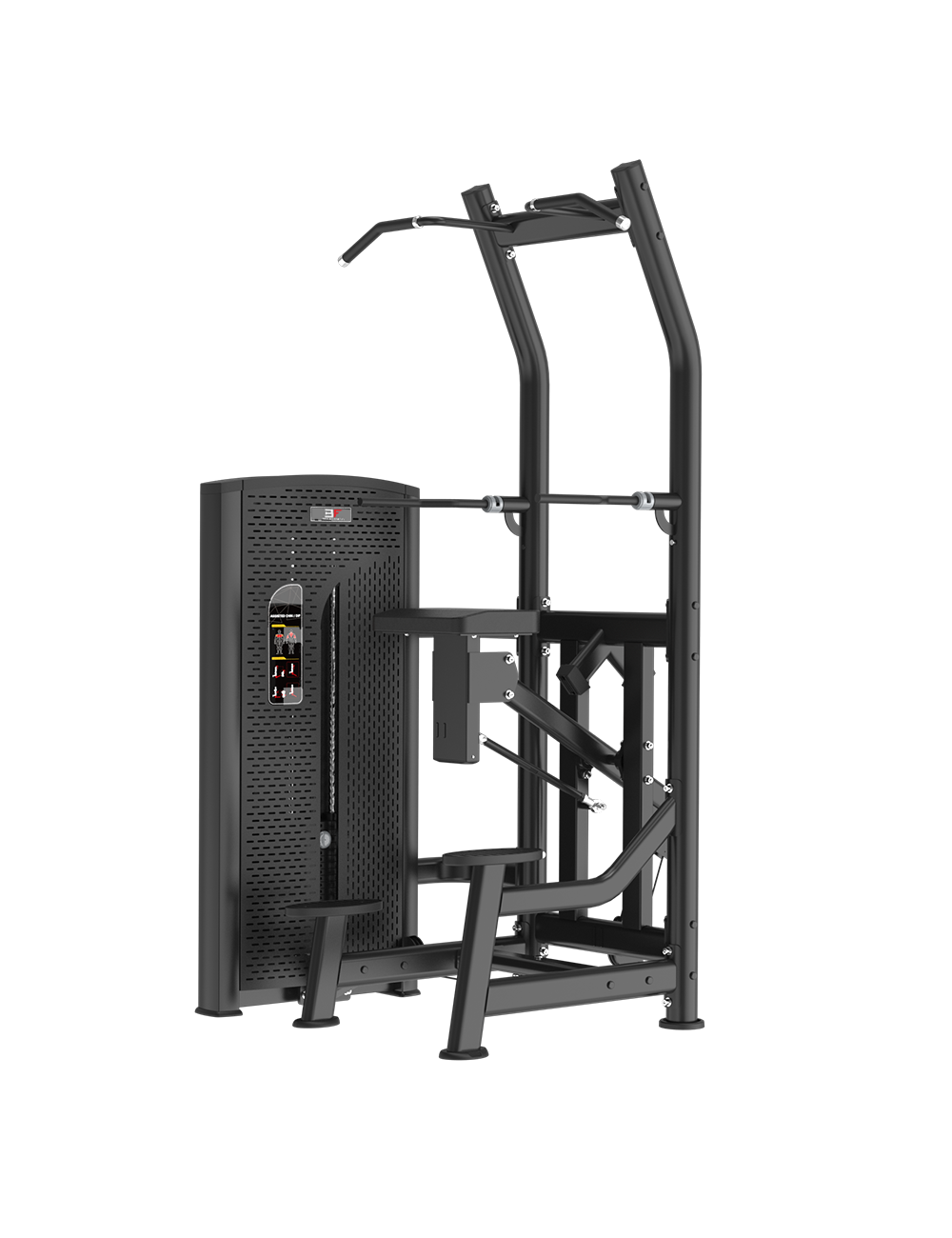 BL-008 – asystent podciągania i dipów ze stosem 100 kg | Bauer Fitness