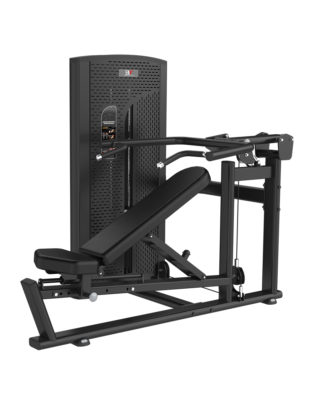 Maszyna klatka i barki BL-1003 | Dwufunkcyjna Bauer Fitness